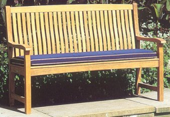 WSC17 5 ft Bench Cushion 20 x 60 x 3 - Picture A