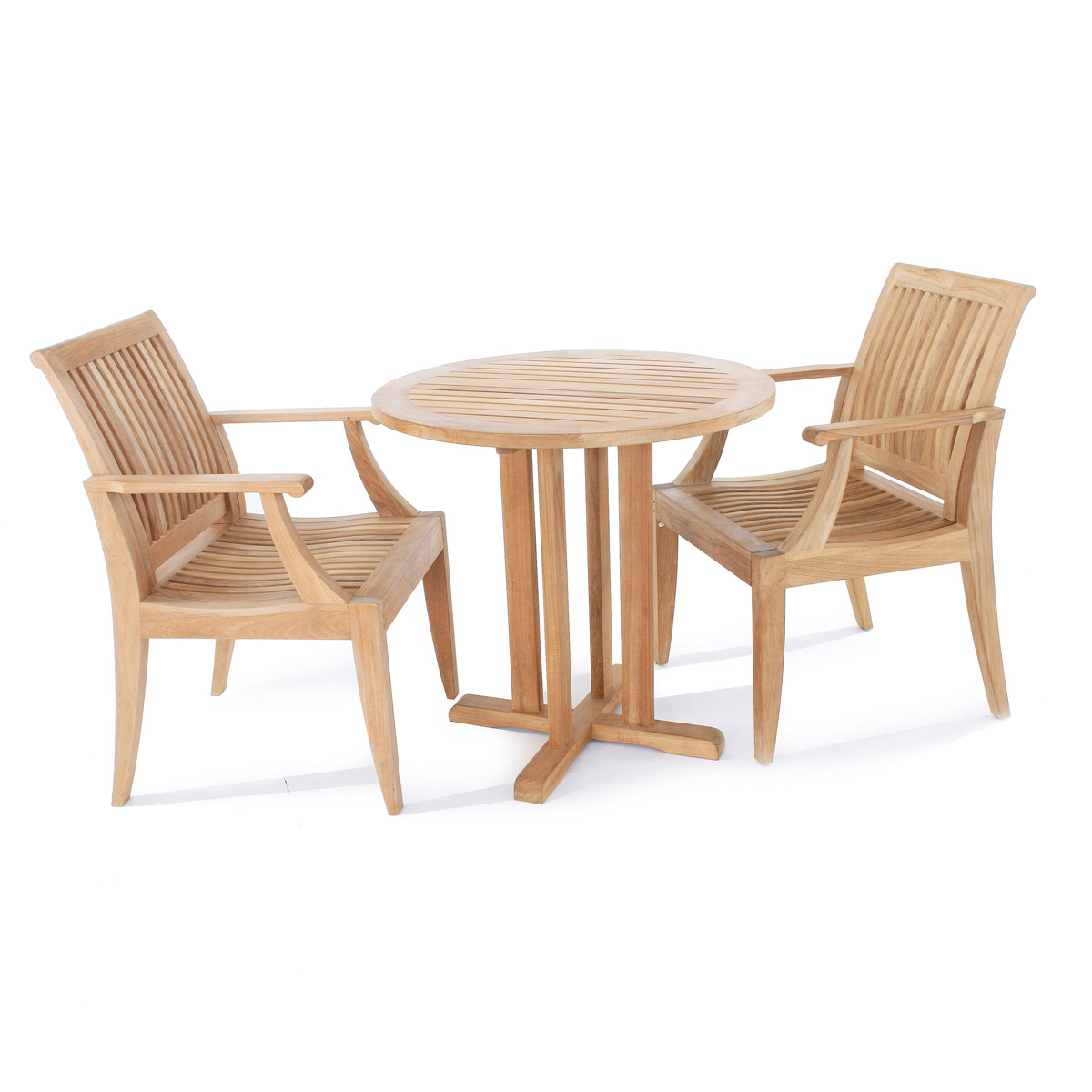 Teak Bistro Set  Westminster Teak Outdoor Furniture