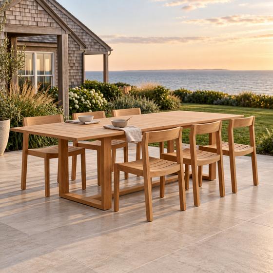 Horizon Sidechair Dining Set for 6