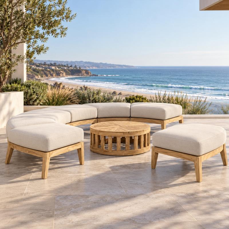 alt="Kafelonia Round Sectional - Picture A"