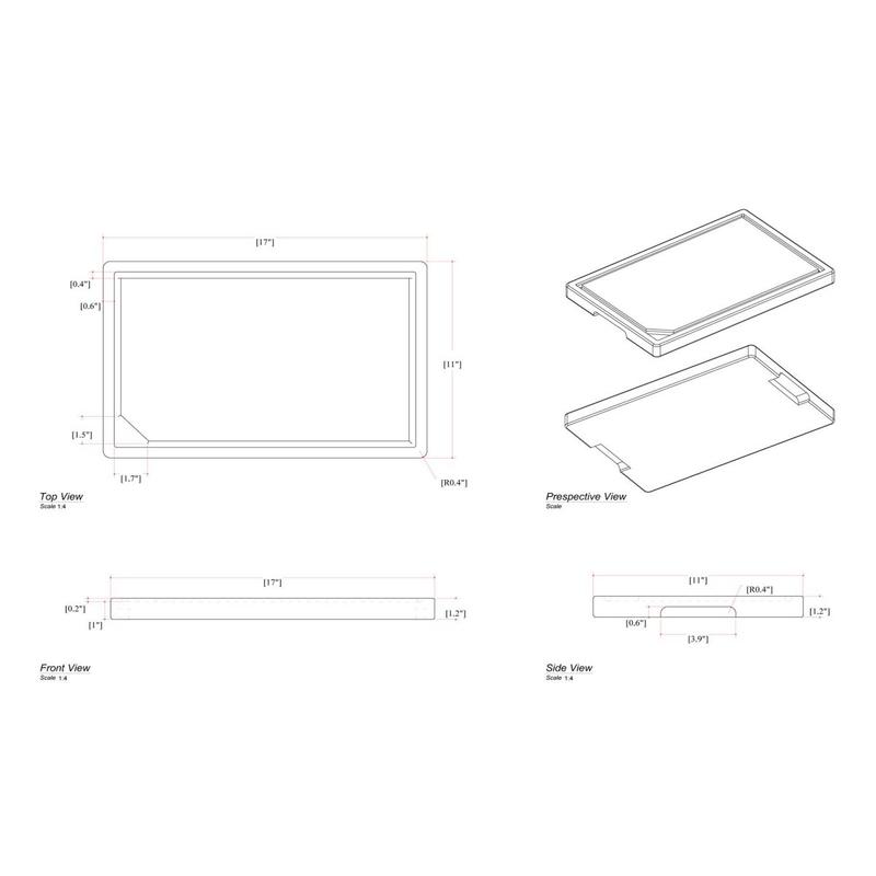 alt="Rectangular Charcuterie & Chopping Board - Picture D"