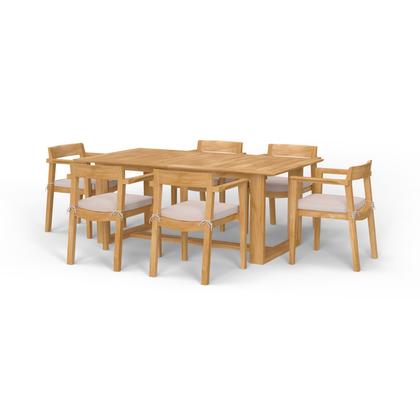7pc Teak Dining Sets