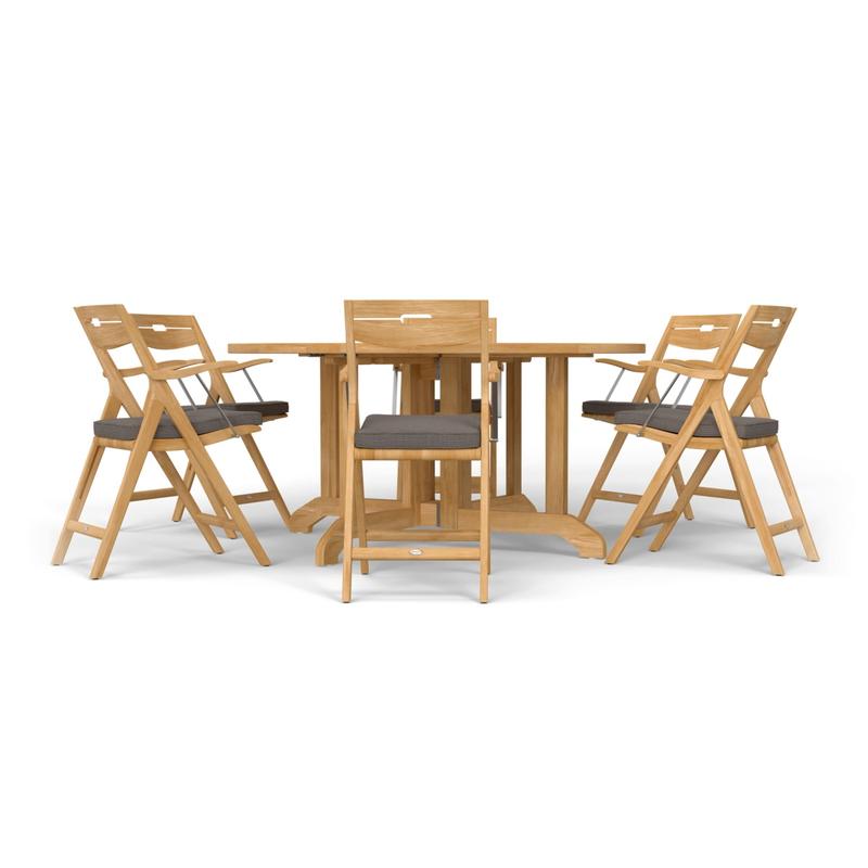 alt="7 pc Barbuda Surf Foldable Dining Set - Picture D"