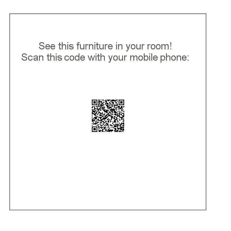 alt="13937 Buckingham Teak Curved Backless Bench AR QR Code on white background"