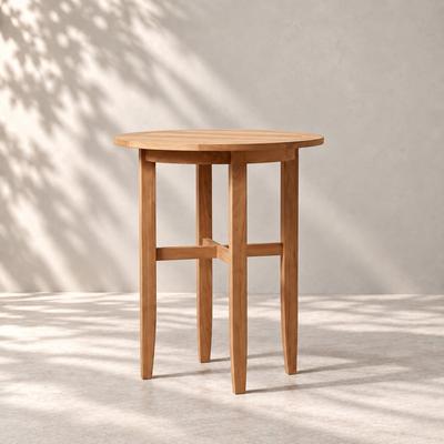 Laguna Round Teak Bar Table