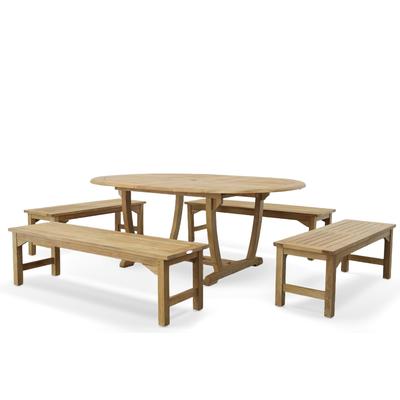 Martinique Teak Picnic Set