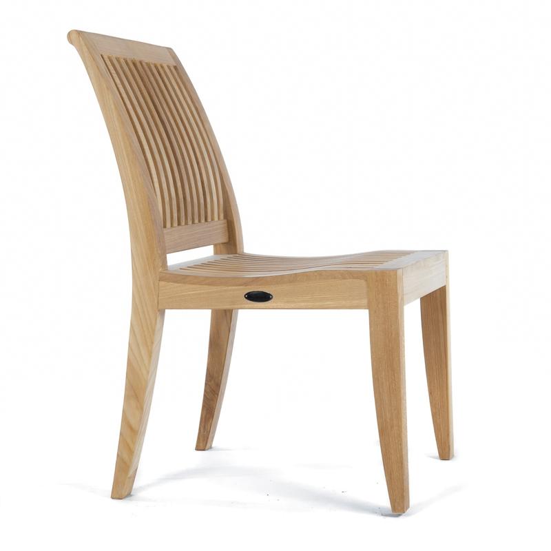 alt="70294 Laguna Valencia dining side chair right side view on white background"
