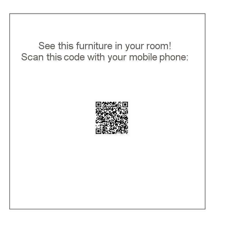 alt="14314 Aman Dais teak Side Table AR QR Code on white background"