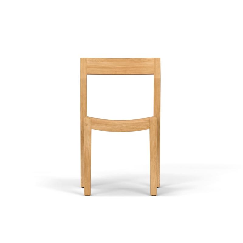 alt="Horizon Teak Side Chair - Picture E"