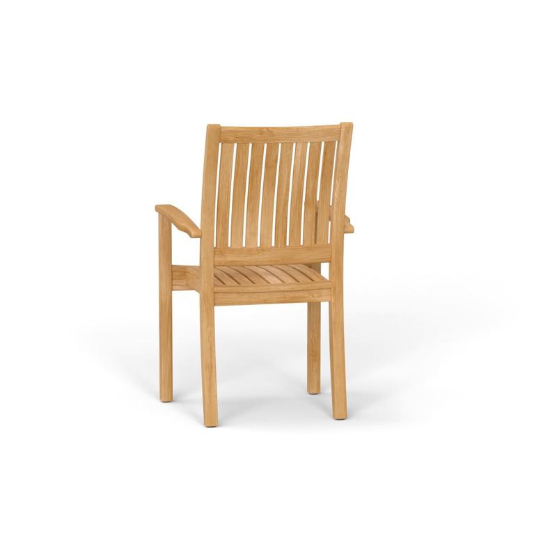 alt="Sussex Teak Stacking Chair - Picture D"