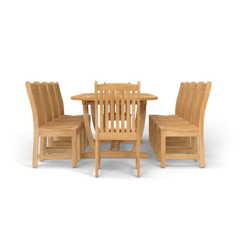 alt="9 pc Montserrat Veranda Teak Dining Set - Picture G"