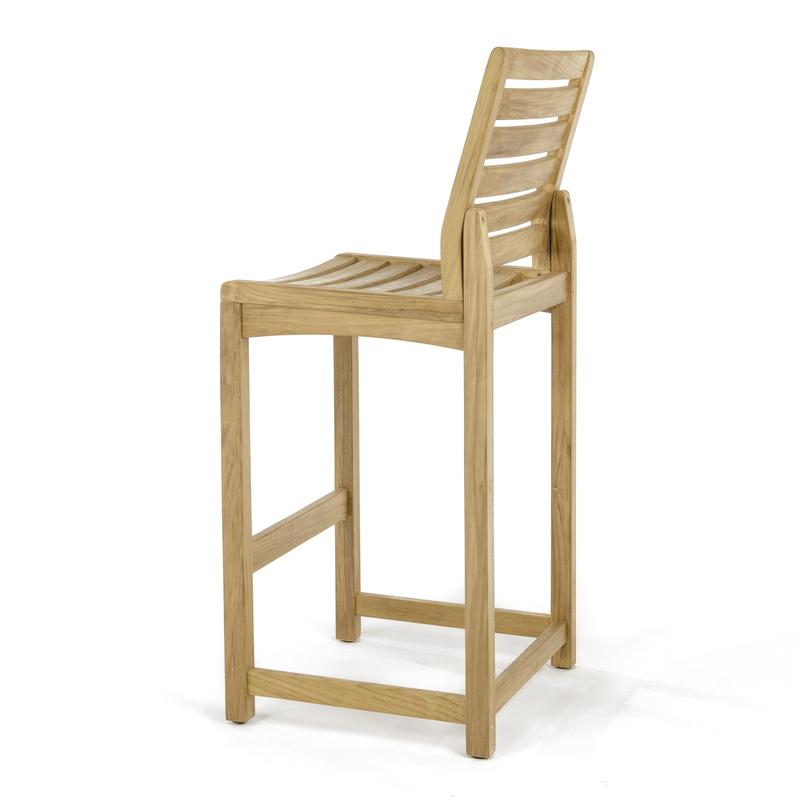 alt="70512 Somerset barstool without arm rest rear side view on white background"