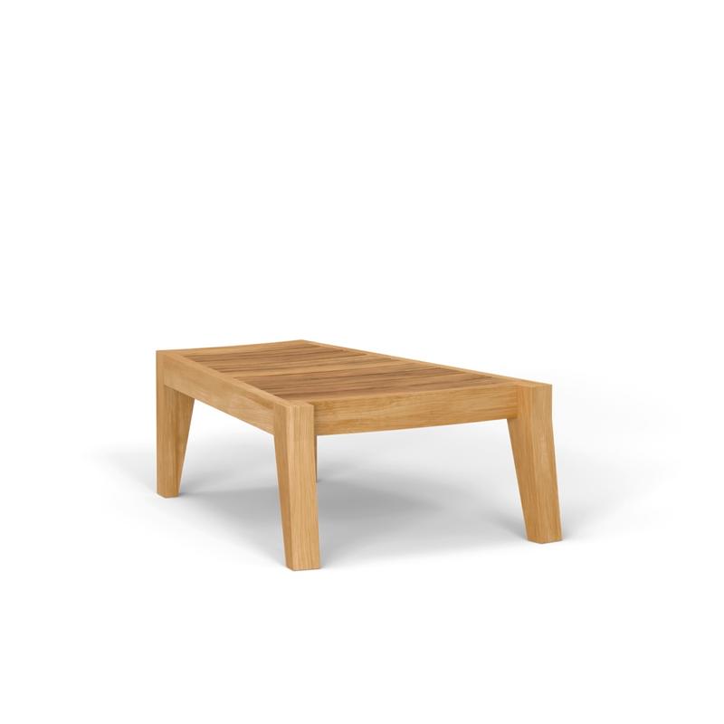 alt="14918 Kafelonia Teak End Table in angled back view on white background"