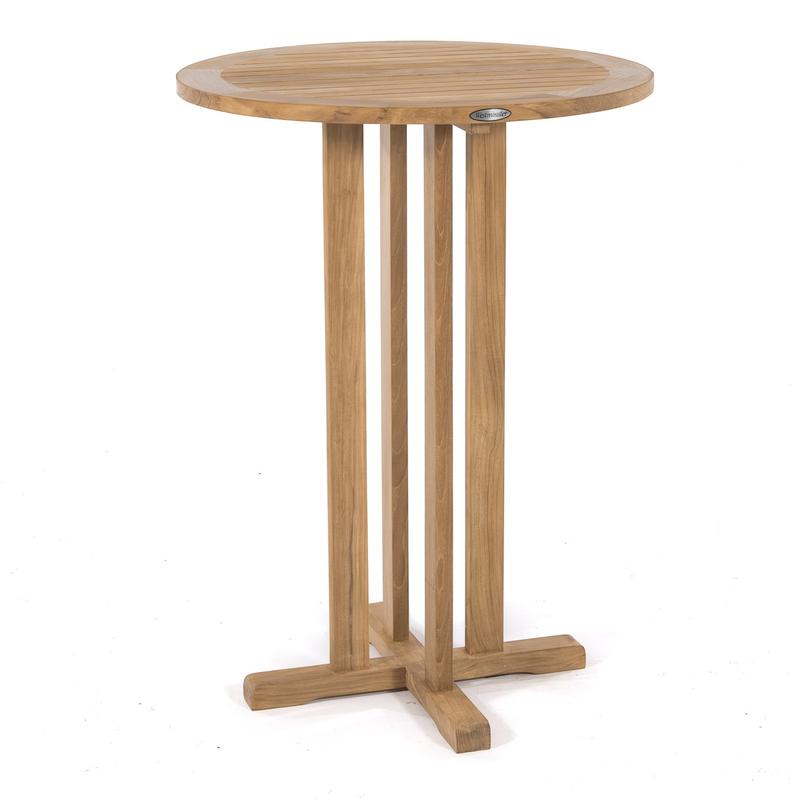 alt="70249 Somerset teak pub table side view on white background"