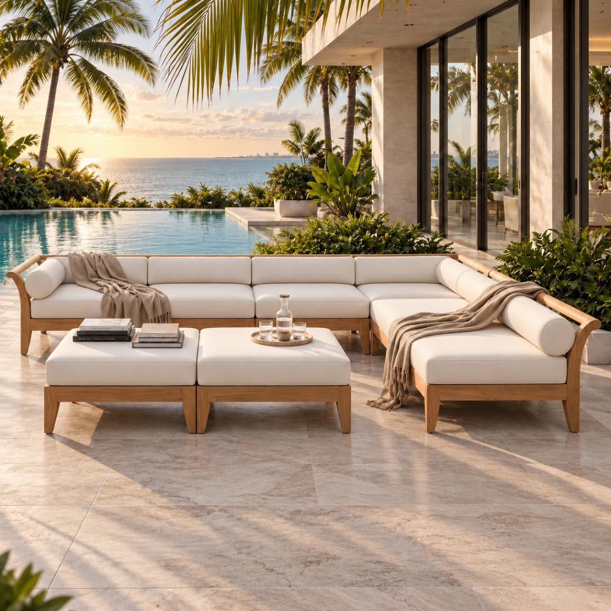 Aman Dais 8 pc Daybed — picture A