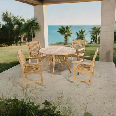 5 pc Hyatt Veranda Teak Dining Set