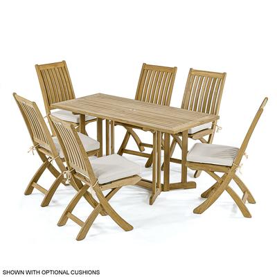 7 pc Nevis Barbuda Teak Dining Set