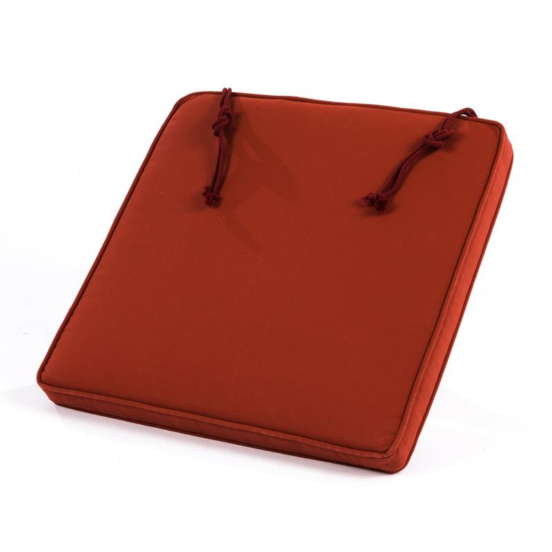 alt="71011MTO Sunbrella Chair Cushion top view on white background "