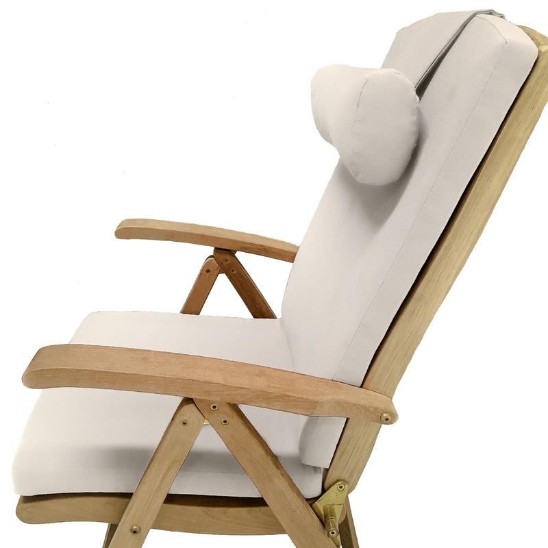 alt="image of 72569SBMTO canvas color seat and back cushion on a Barbuda Recliner on white background"