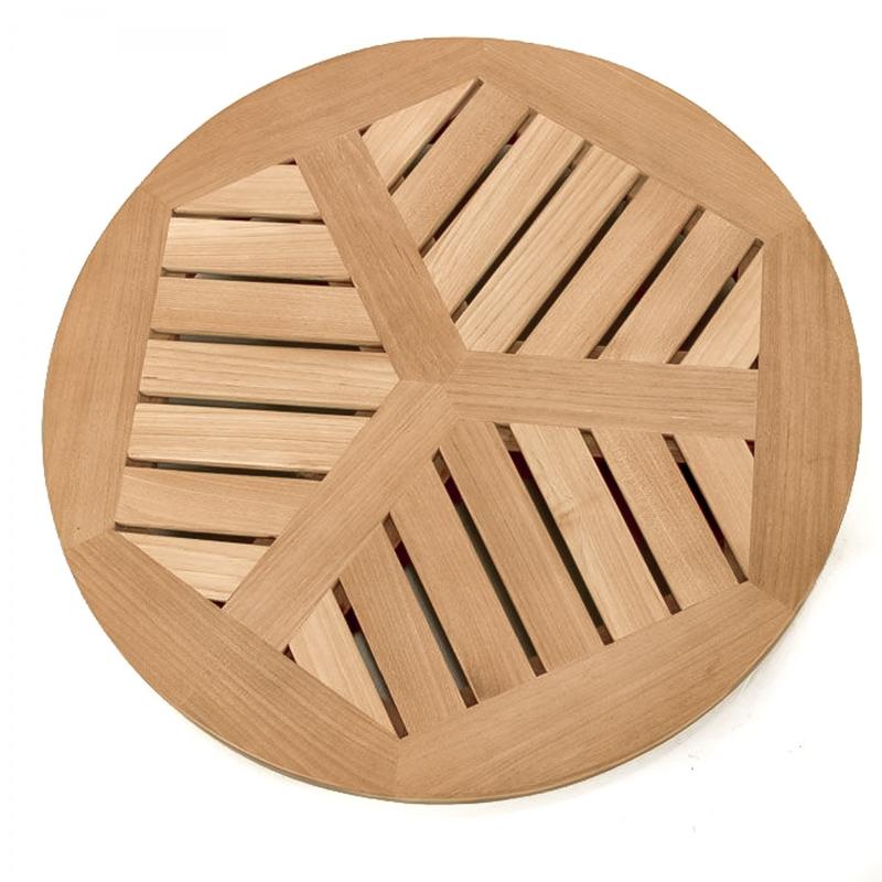 alt="14140 laguna teak side table top view on white background"