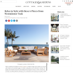 Relax in Style With These 6 Pieces From Westminster Teak