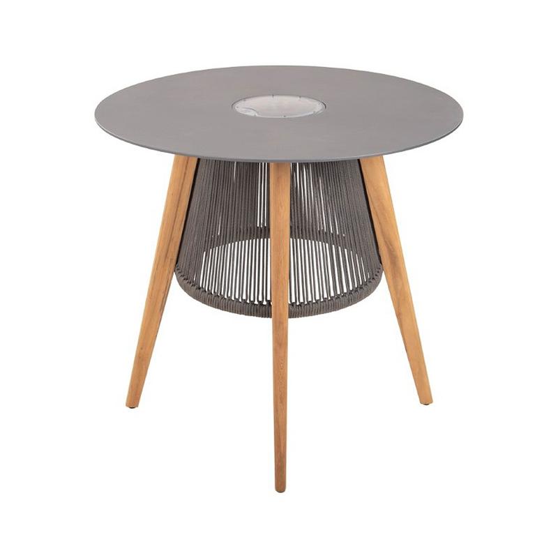 alt="45103 Luna Small 30 inch round Table in angled side view on white background"