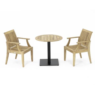 Laguna 3 pc Teak Bistro Set