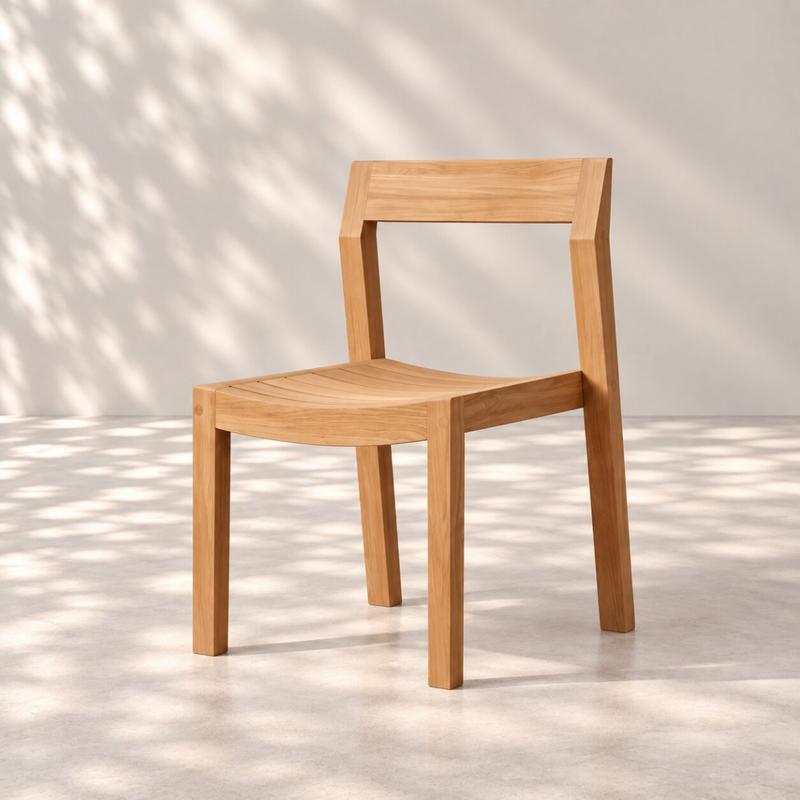 alt="Horizon Teak Side Chair - Picture B"