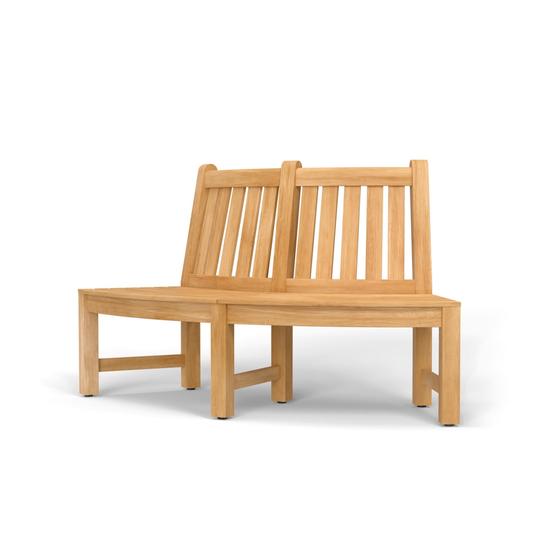 Teak Tree Hugger Bench (1 section)