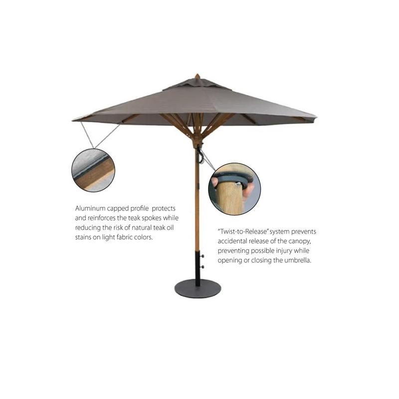 alt="58101BY - WT Square Black Umbrella Base - Long Stem - in autocad of bolts on base and holding knobs on a white background"