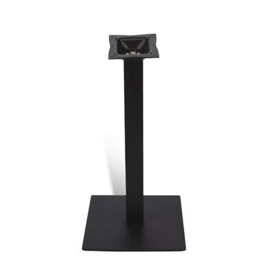 41" Black Steel Bar Table Base
