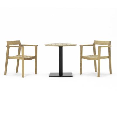 Horizon 3 pc Teak Bistro Set