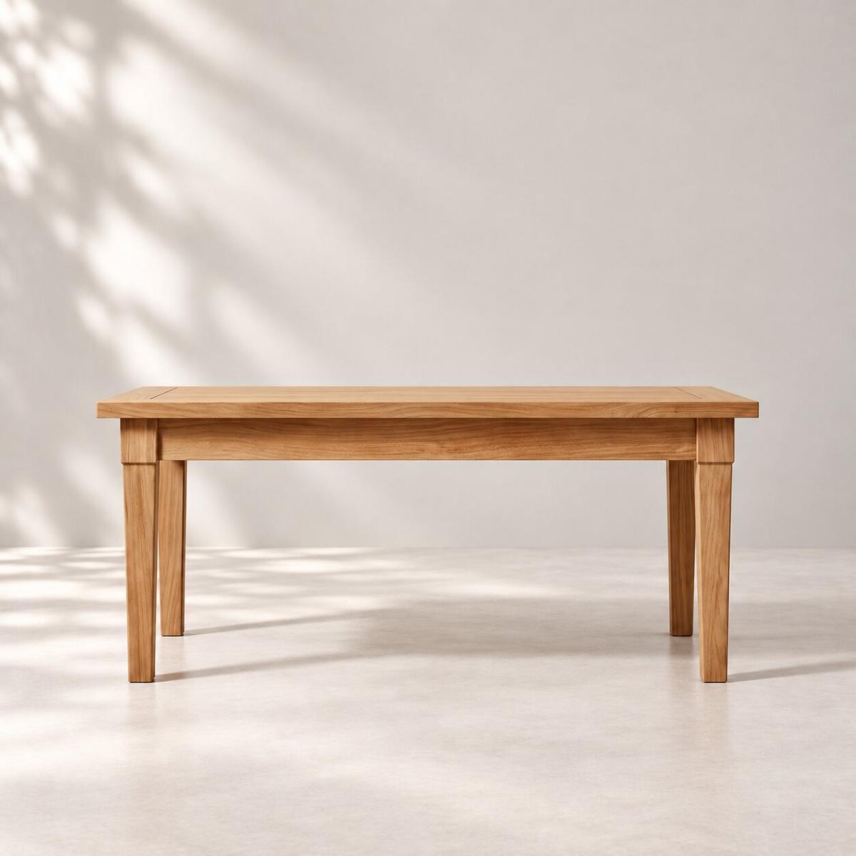 3 ft Veranda Teak Rectangular Coffee Table — picture A