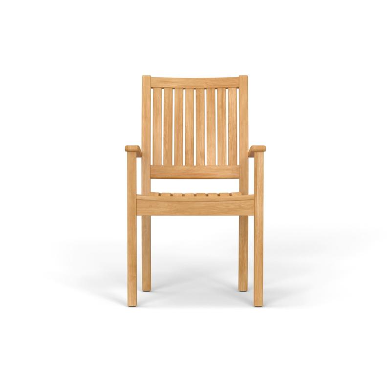 alt="Sussex Teak Stacking Chair - Picture E"