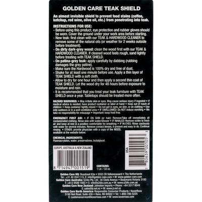 Golden Care Teak Shield (1 Liter Bottle)