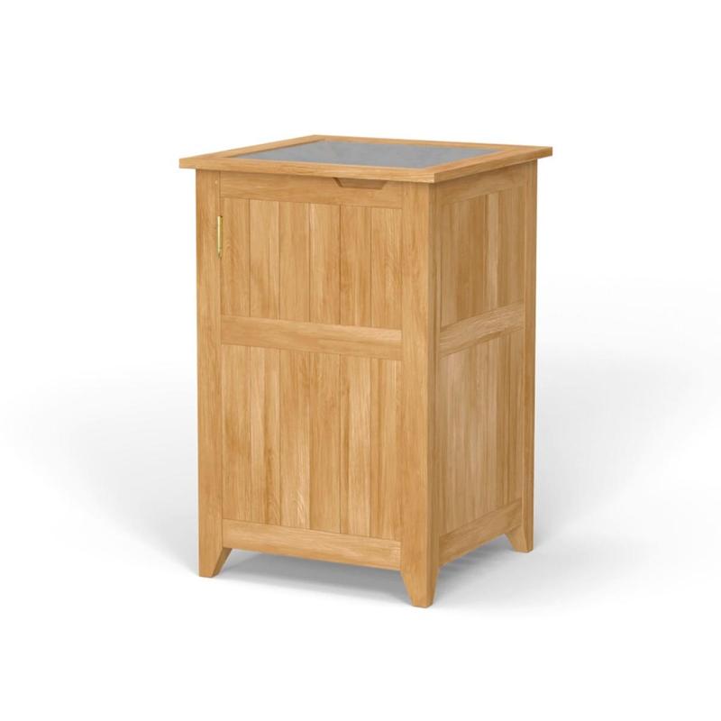 alt="18165  palazzo one receptacle side view on white background"