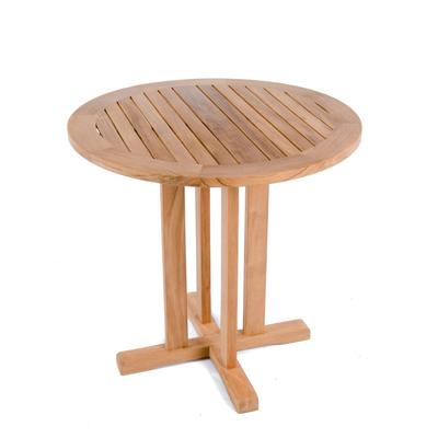 Teak Bistro Table 30 in dia