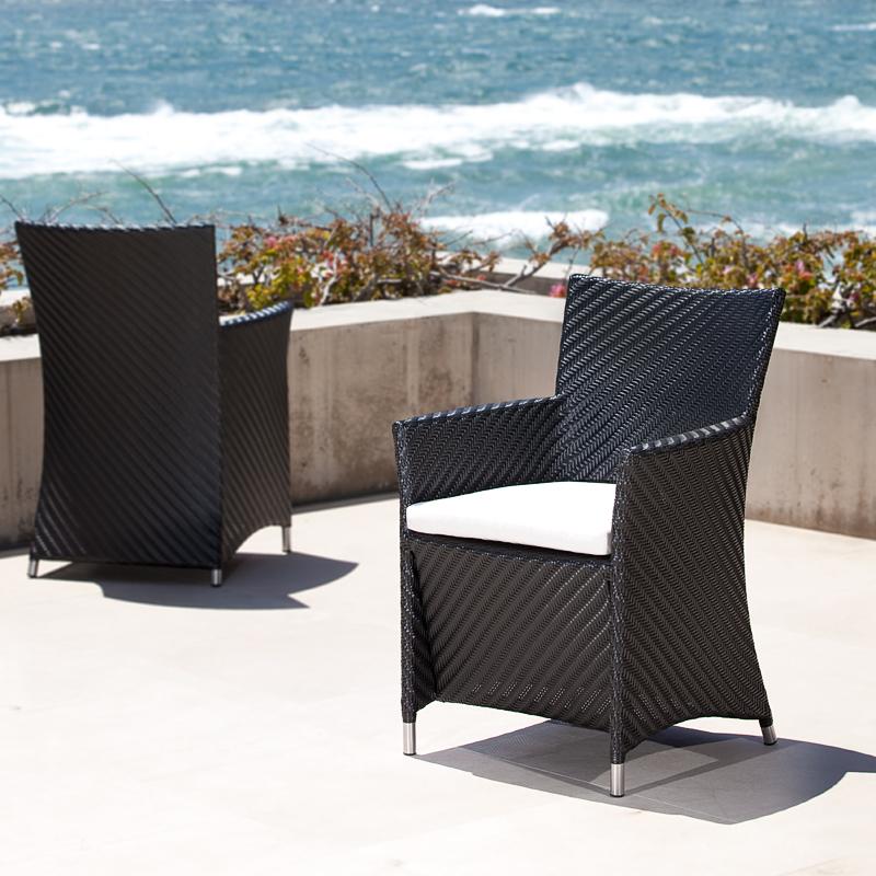 alt="wicker dining chair"