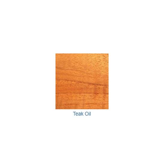 TOSAMPLE Teak Oil Sample on white background