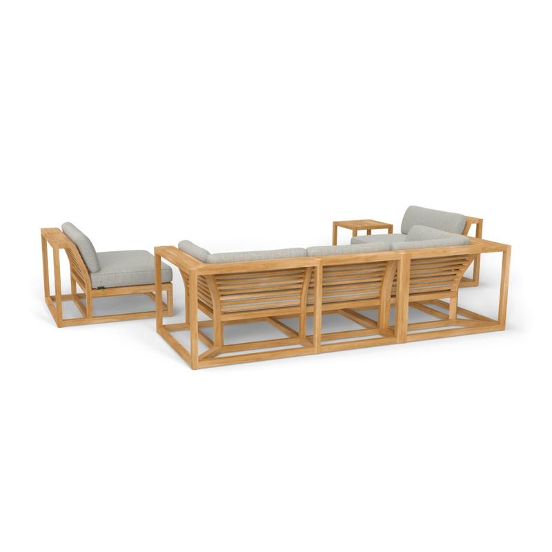 alt="70232 Maya 6 pc Sofa Set  in angled back view on a white background"