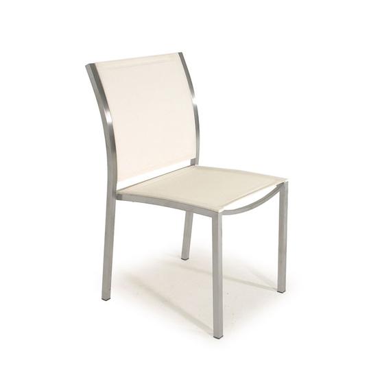 Gemini Dining Chair (Stackable/White)