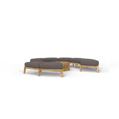 Kafelonia 5 pc Backless Sectional Set