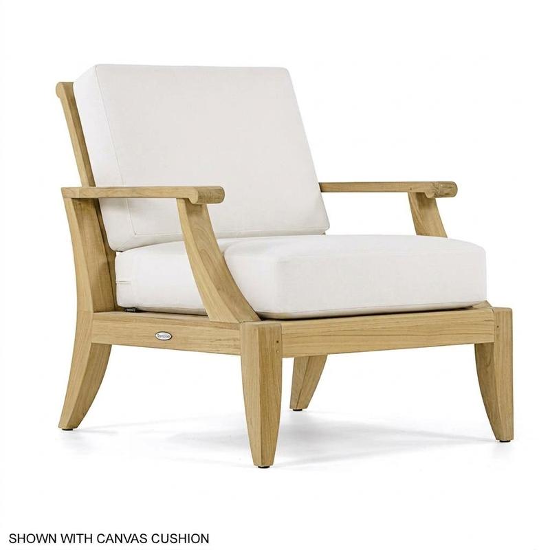 alt="12152DP Laguna Teak Lounge Chair in right side angled on white background"