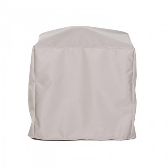 64123 Vogue End Table Cover for 24123 Vogue Teak End Table side view on white background