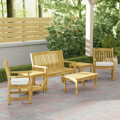 6 pc Veranda Bench and Chair Set