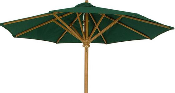 79643 Umbrella Fabric in Forest Green color for 17640 Umbrella side view on white background