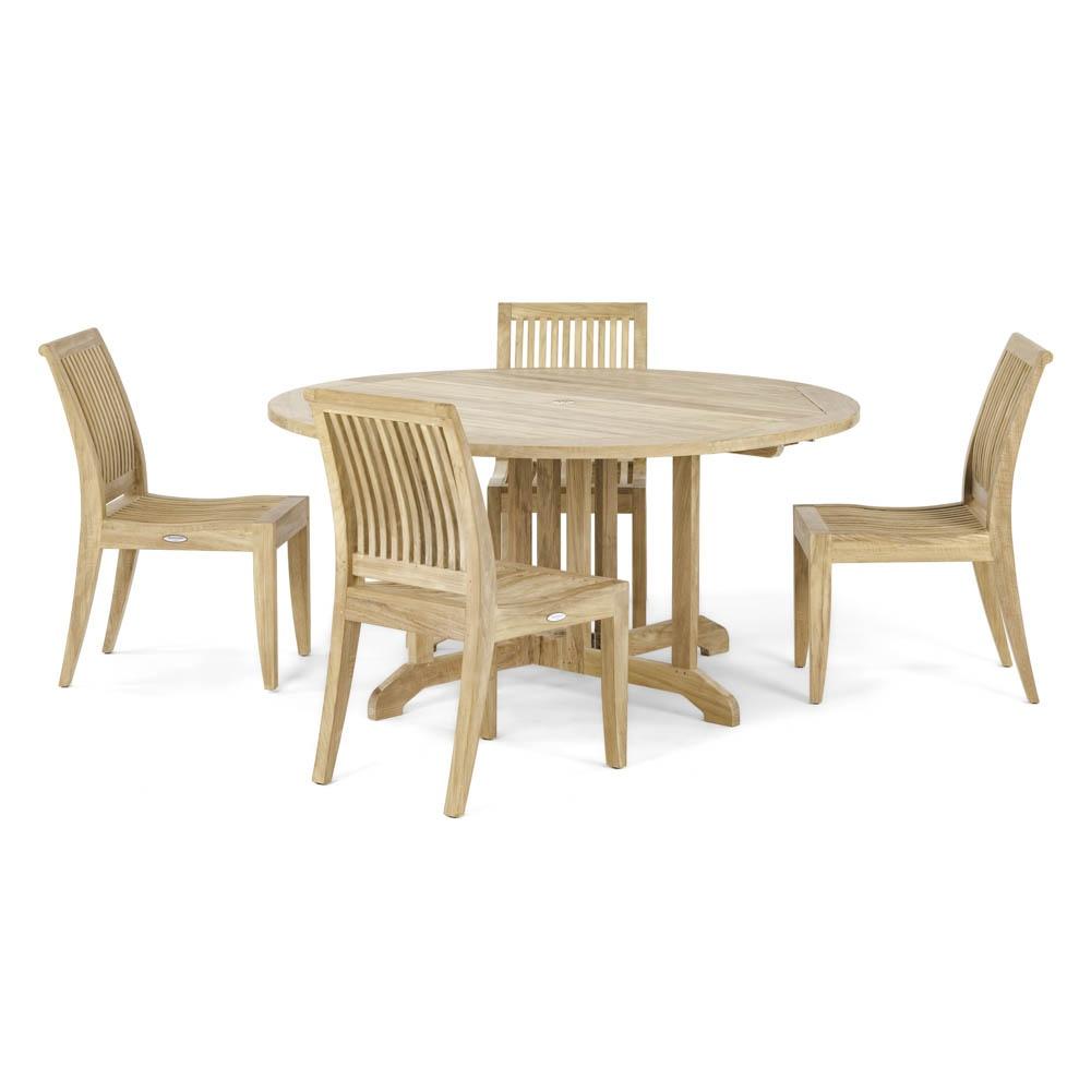 7 pc Barbuda Round Patio Dining Set — picture A