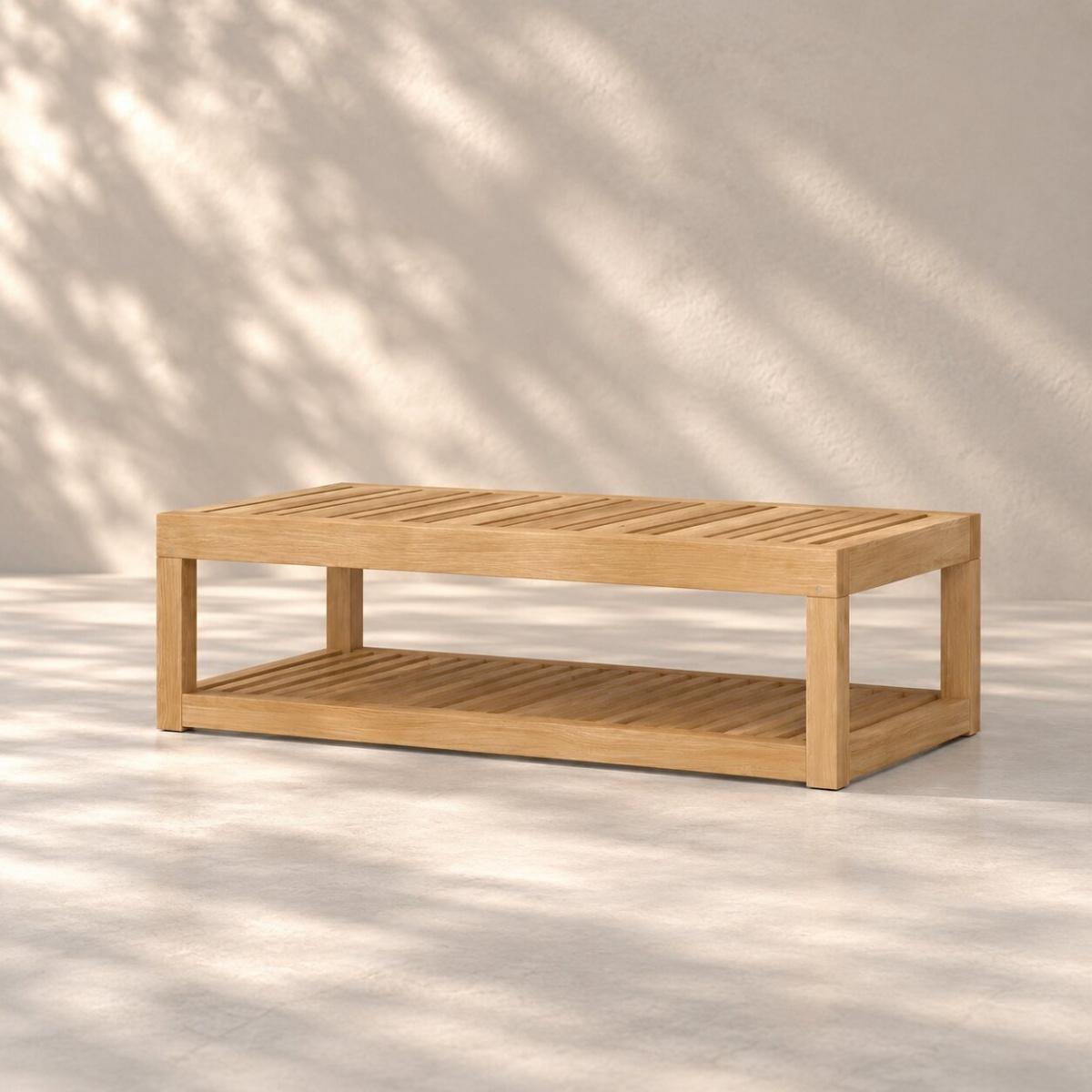 Maya Teak End Table — picture A