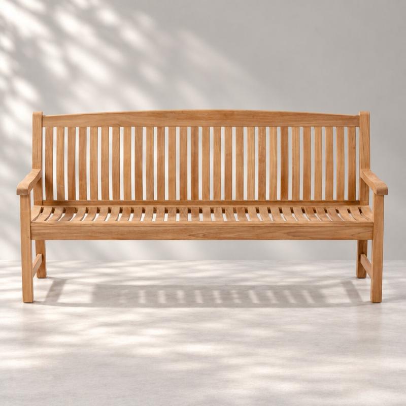 alt="6 ft Veranda Teak Bench - Picture A"