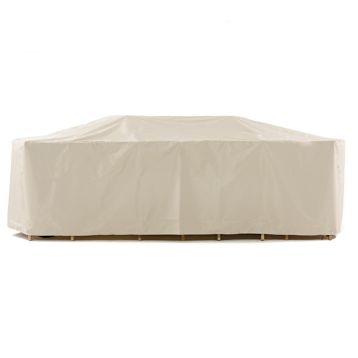 60243 Valencia 7 piece Dining Set Cover side view for product 70243 Valencia 7 piece Dining Set on white background